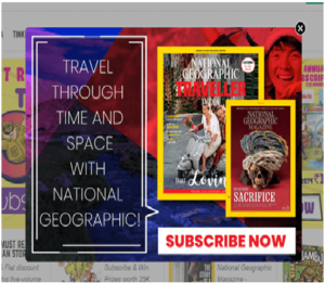 Exit-intent Pop Ups with exclusive offer