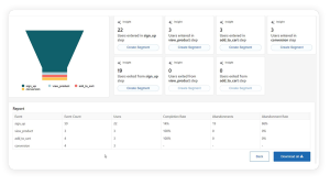 Funnel report