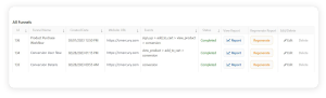 Funnel homepage